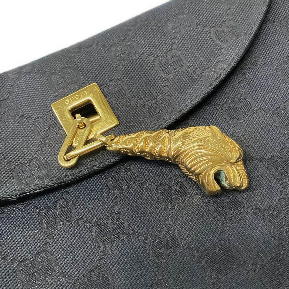 Gucci GG Shoulder Bag 14113 Jacquard Leather - Picture 11 of 15